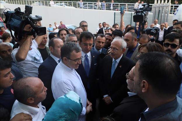 İmamoğlu ndan hastane ziyareti